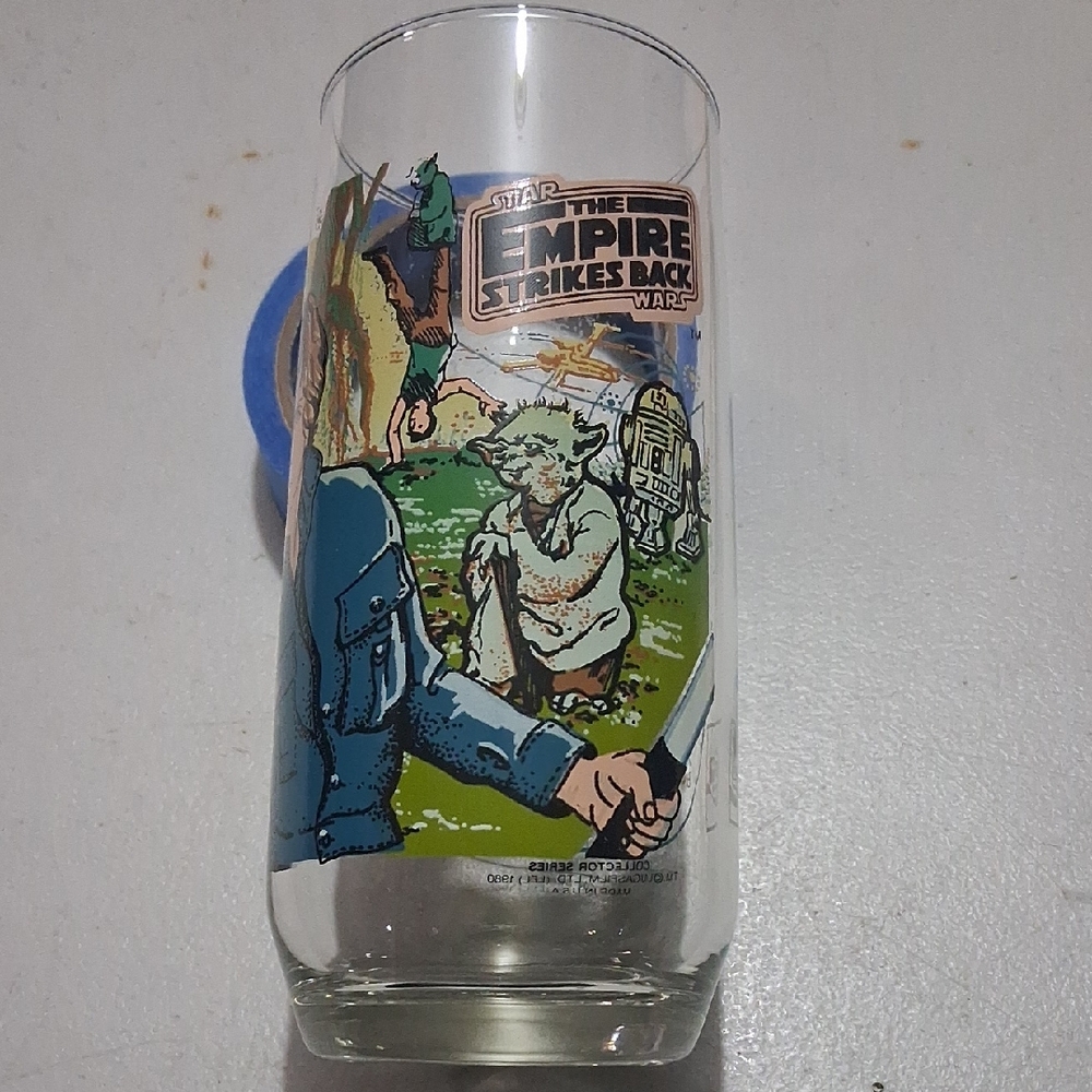 Vintage Burger King Star Wars Empire Strikes Back Glass 1980